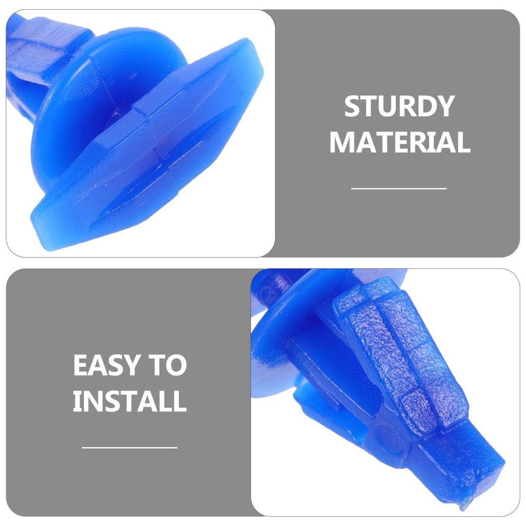 GLEAVI 100pcs Car Weatherstrip Auto Automotive Weatherstrip Accessories Clips, Fasteners,