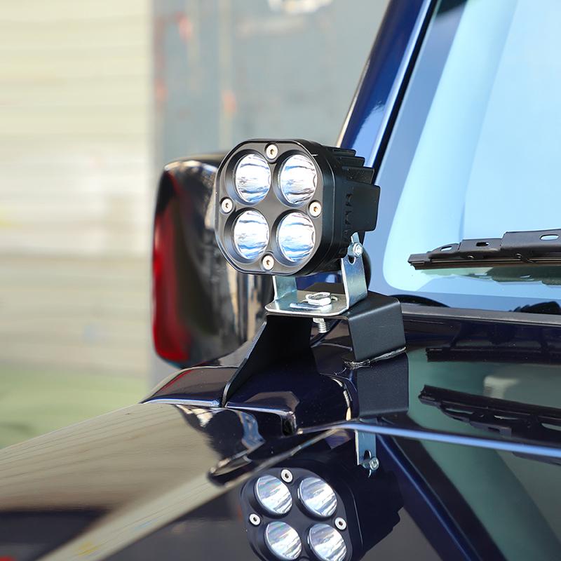 A-pillar Lamp Bracket Holder Rack Light Mount Support Stand For Suzuki Jimny 2019 Up Exterior Accessories