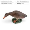 Realistic Figures Animal Model With Ducks Rooster Swans For Decorative Display