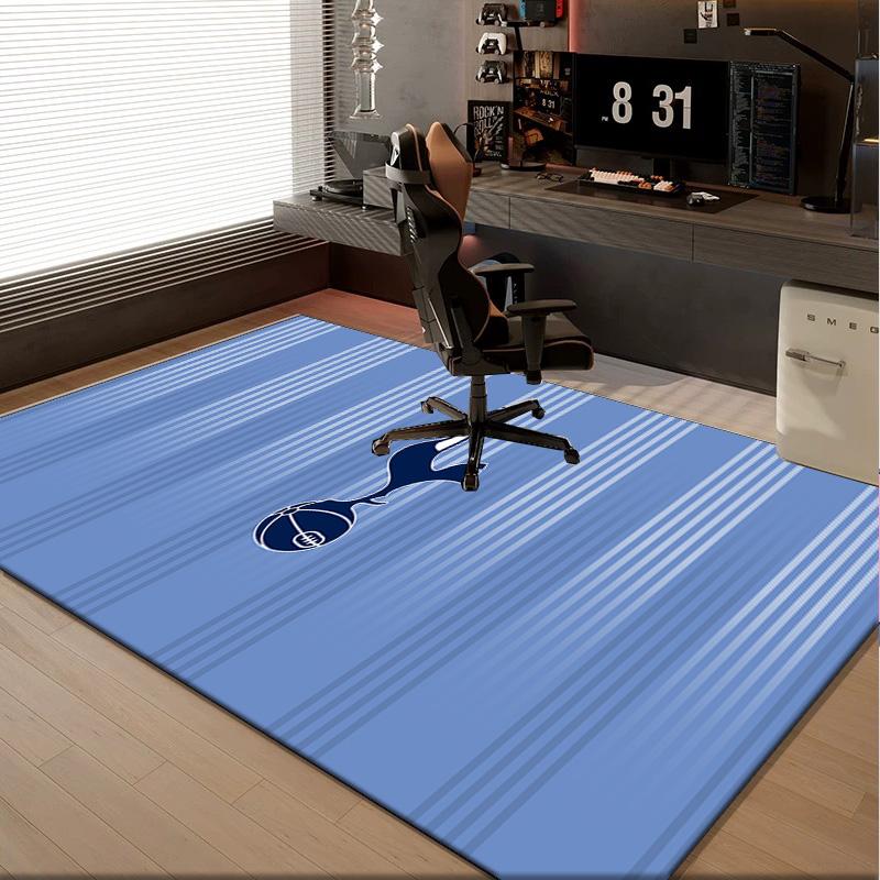 1PC rug FC Tottenham Crest Carpet, Chair Rug,Area Rug for Office Bedroom living rooms bedroom, Doormat decor Christmas fan gifts
