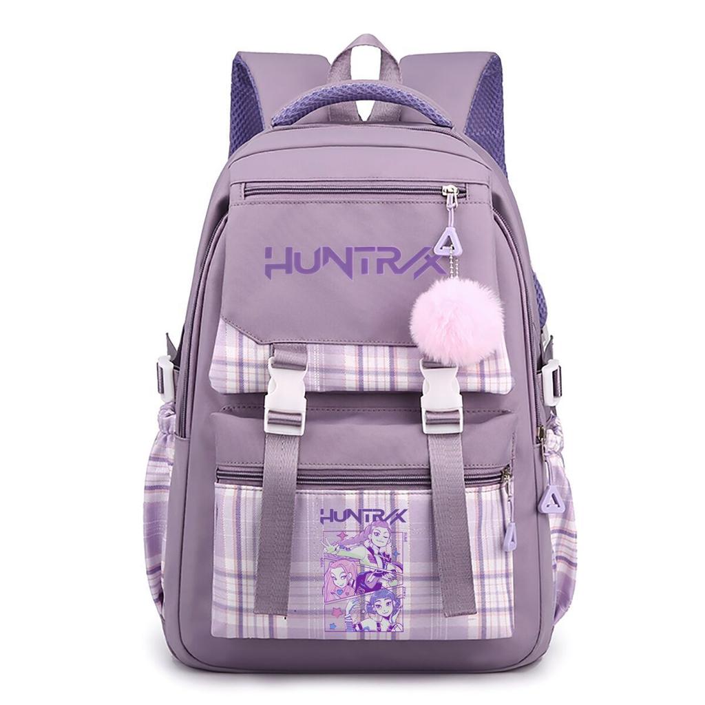 Trend Animation Printing Primary And Secondary School Students Lightweight Spine Backpack Men'S And Women'S Versatile Casual Schoolbag