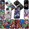 Чехол для телефона Мстители Marvel Халк Железный Человек-Паук для Samsung Galaxy S22 S21 S20 FE Ultra Plus A35 A36 A55 A37 A33 A34 A57