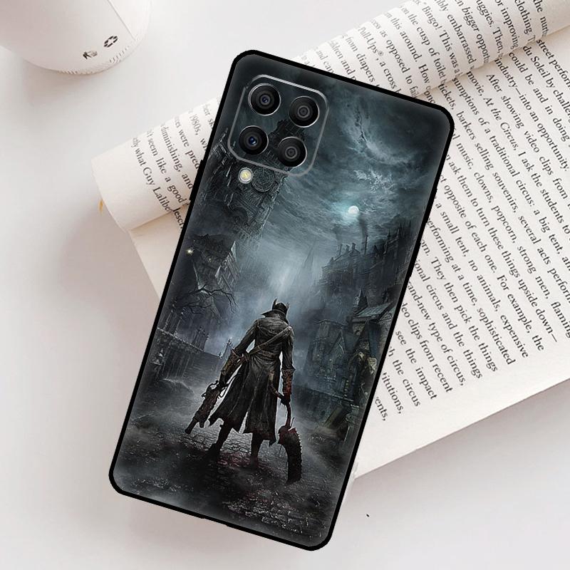 Чехол Bloodborne Dark Souls для Samsung Galaxy M12 M56 M06 M32 M52 M35 M55 M15 M11 M13 M14 M16 M36 M31 M53 M34 M54