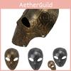 Stunning Copper And Silver Biochemical Soldier Mask Perfect For Halloween Costumes