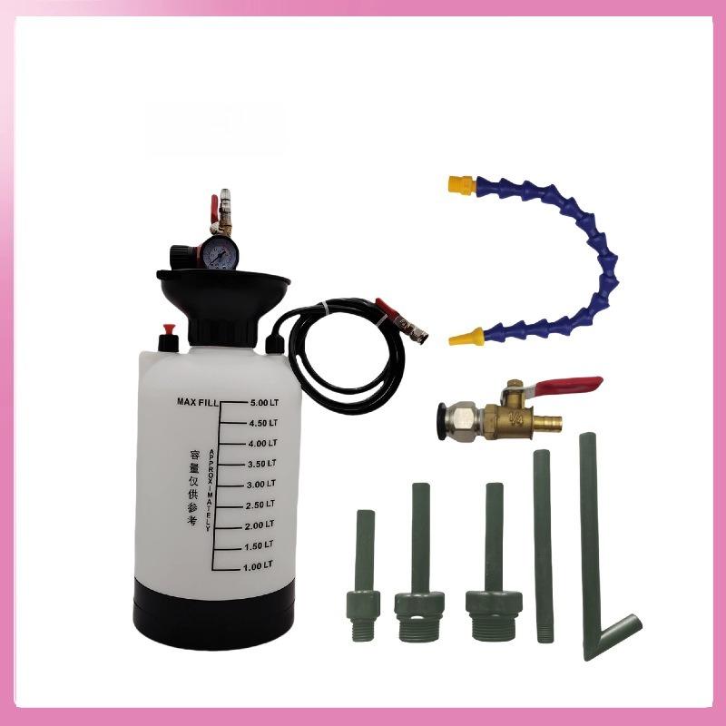 Professional 5L Automotive Pneumatic Fluid Pump 1000PSI for ATF and Gear Oil Refill Gearbox Oil Filler Extractor Dispenser Tool