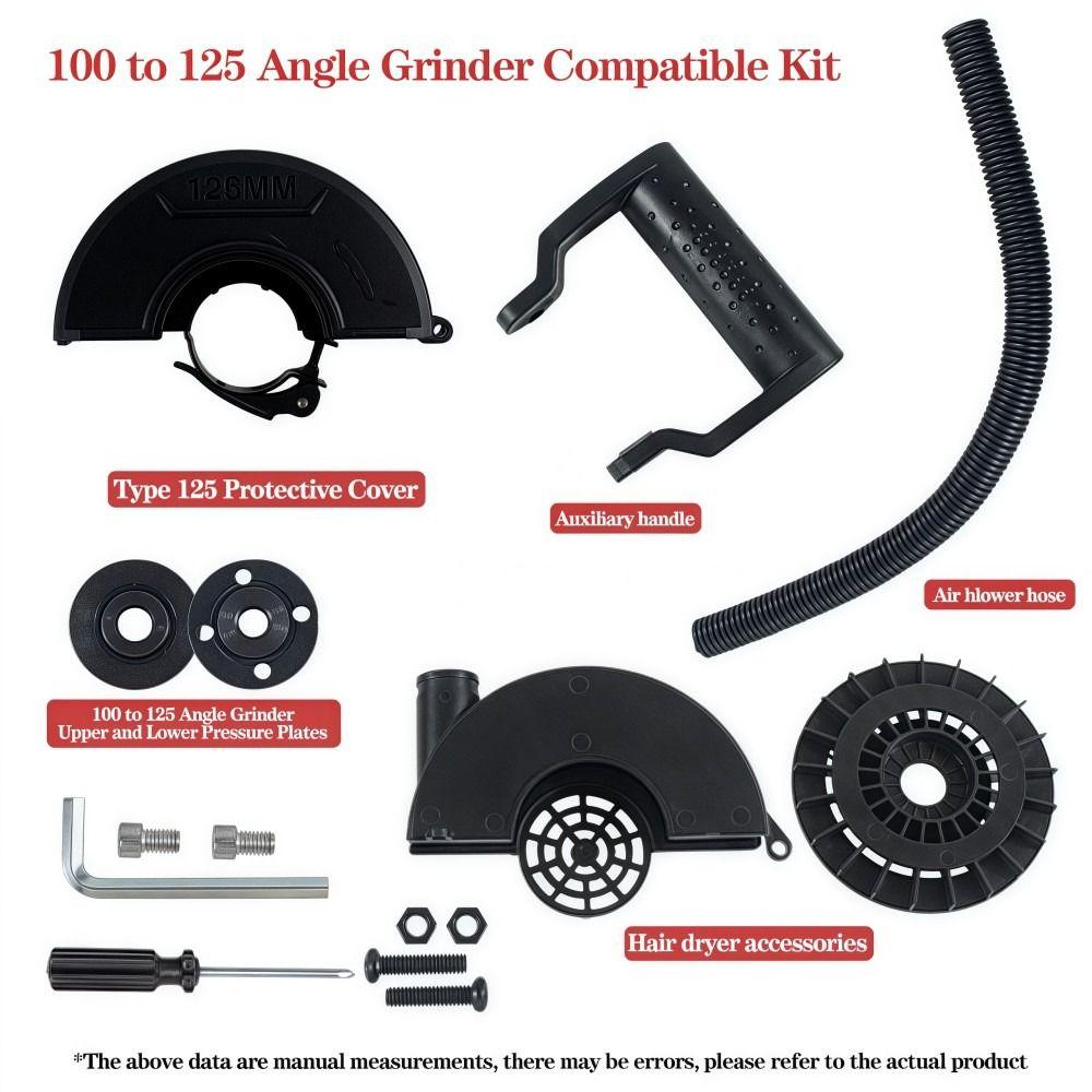 Strong Blowing Force Angle Grinder Cutting Blower Kit Angle Grinder Upgrade Accessories