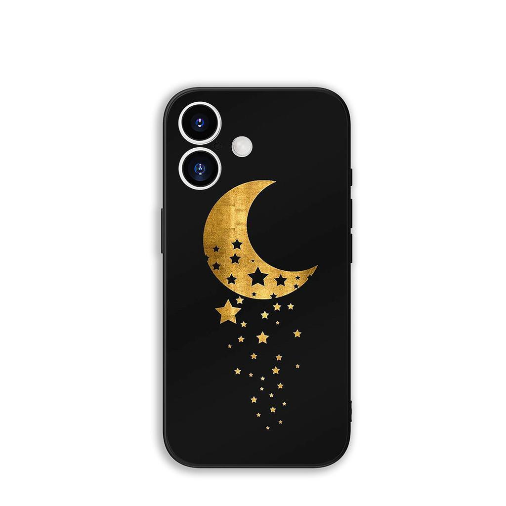 Phone Cover Moon Sun And Stars sky Casing for Samsung Galaxy S25 S24 S22 S23 FE Ultra Plus A56 A05 A06 A15 A16 A55 S7 Edge Case