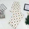 Женские Мультяшные Пижамные Штаны Hello Kitty - Летние Повседневные, Свободный Крой для Дома или Улицы