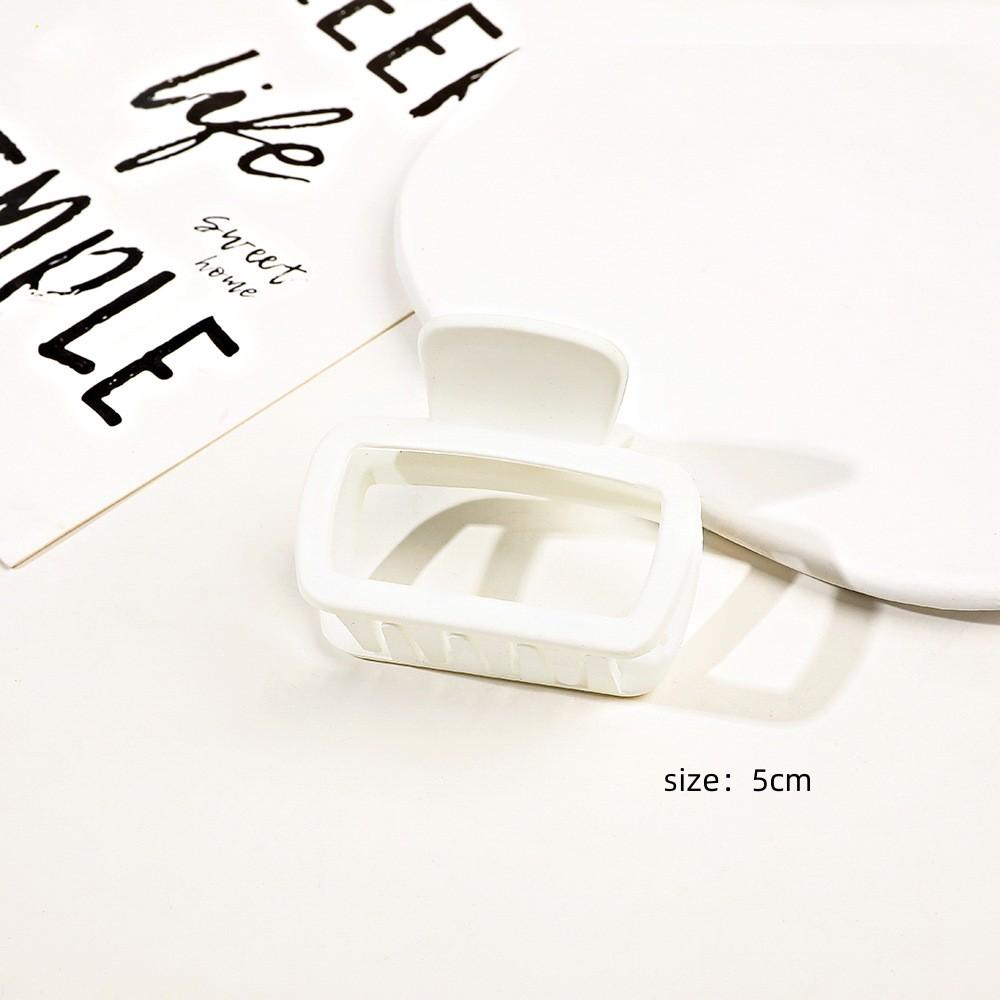 1pcs Korean Coffee Large Hair Claws Acrylic Hairpins Barrette Crab Hair Clips Headwear for Women Girls Braiders Hair Accessories