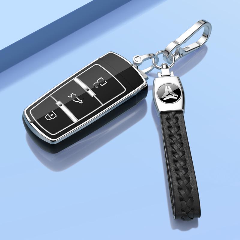 Чехол для ключа Volkswagen для Bora, Sagitar, Lavida, Jetta, Passat, Polo, Tiguan и Golf.
