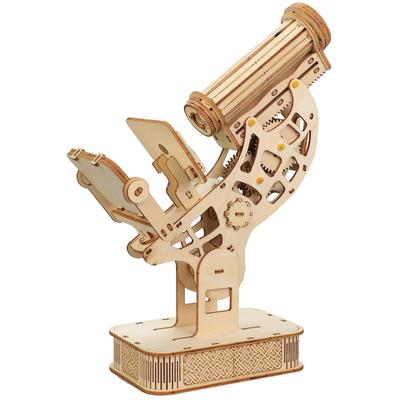 ARTEC Деревянный Набор для Поделок Микроскоп 58430 Поделка Хобби Поделка Разное Игрушка Обучение Наука Дерево Сборка Бесплатный Начальная Школа Летние Каникулы