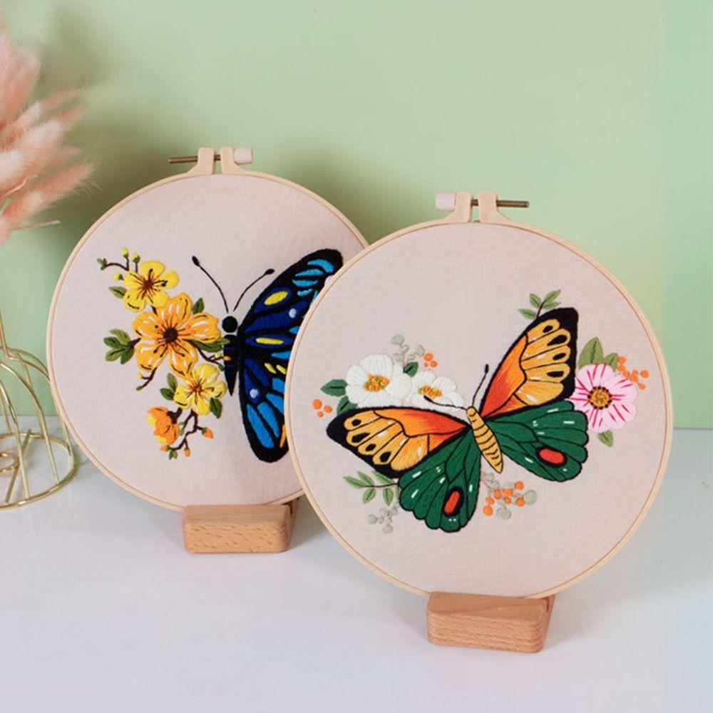 Игла Нить Швейные Принадлежности Иглопробивная Вышивка Цветами Вышивальный Пяльцы Набор для Вышивания Крестиком