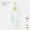 Newborn Pure Cotton Medium-Thick Swaddle Blanket for Autumn/Winter