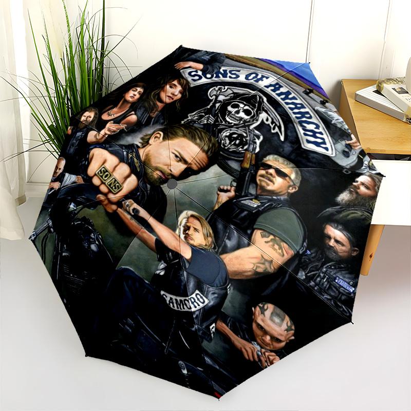 Reaper's Reign: Anarchy Unleashed Folding umbrella Umbrella Portable Sun umbrella light Umbrella