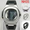 40mm Watch Case 316 Stainless Steel Modified Nautilus For Seiko Nh34 Nh35 Nh36 Nh38 Movement Replaceable Accessories