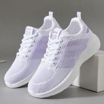 Летняя женская обувь Женская сетчатая обувь Дышащая обувь Мягкая подошва Повседневные кроссовки