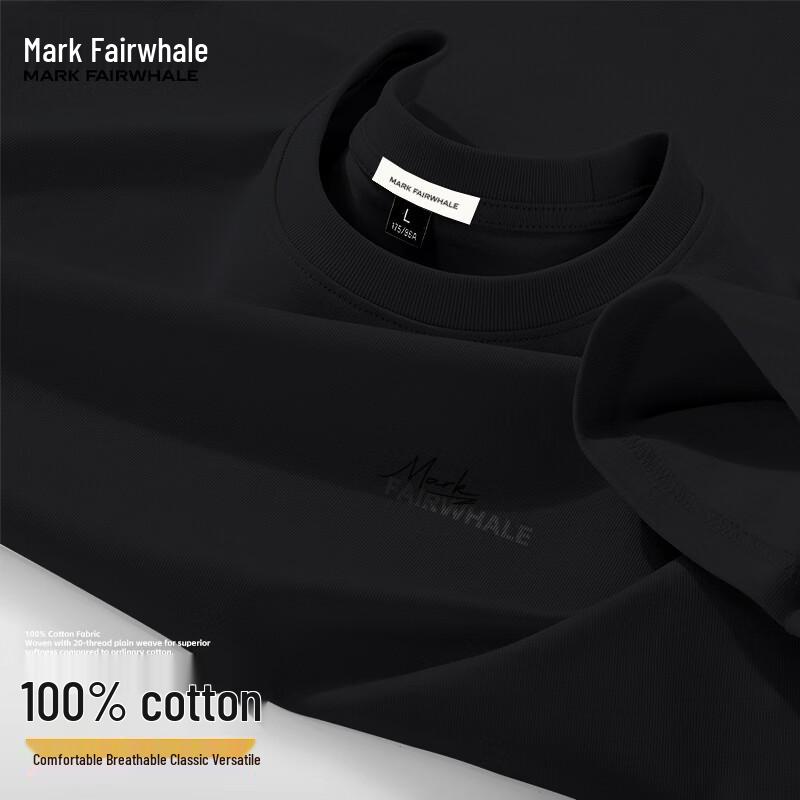 Mark Fairwhale Мужская повседневная хлопковая футболка с коротким рукавом
