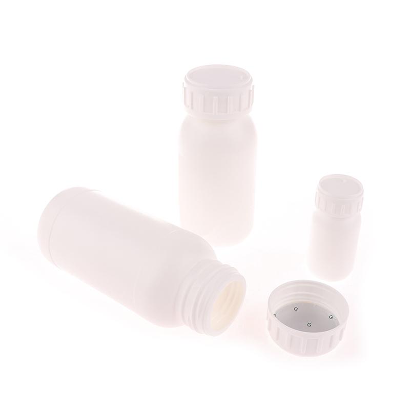 10 мл-1000 мл Пластиковые HDPE Белые пустые герметичные бутылки для таблеток Капсулы для таблеток Твердый порошок Портативные контейнеры
