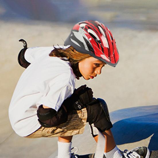 Детский шлем Нескользящий Яркий цвет Удобный Детский Шлем для самоката Скейтборда Безопасный Велосипедный шлем Спортивные товары