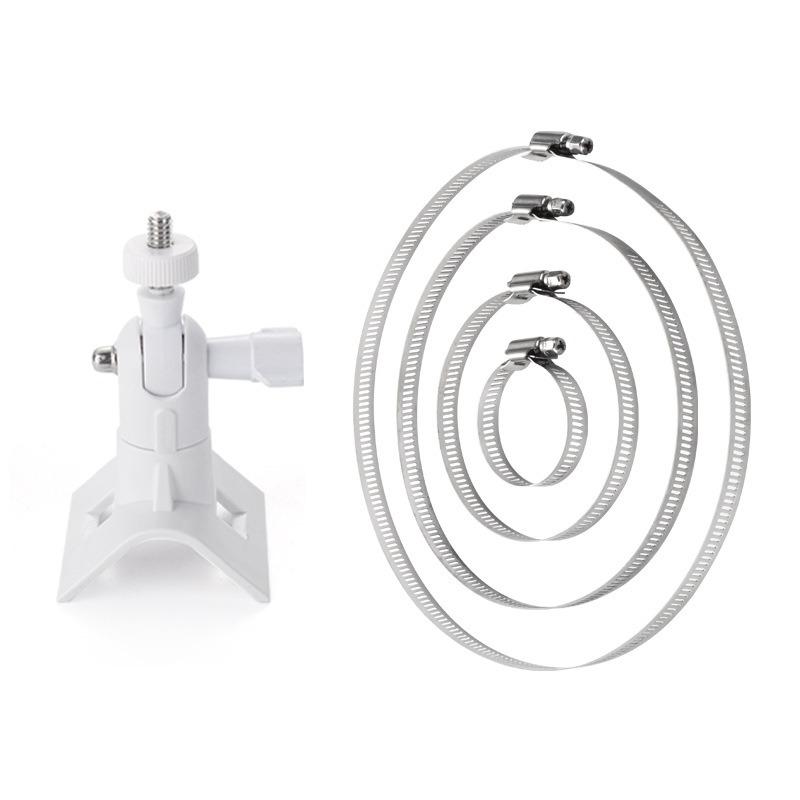 Camera Mount Pipe Mounting Bracket Adjustable Camera Mount Pole Mount 360° Rotation for Ring Stick Up Cam/Ring Spotlight Cam