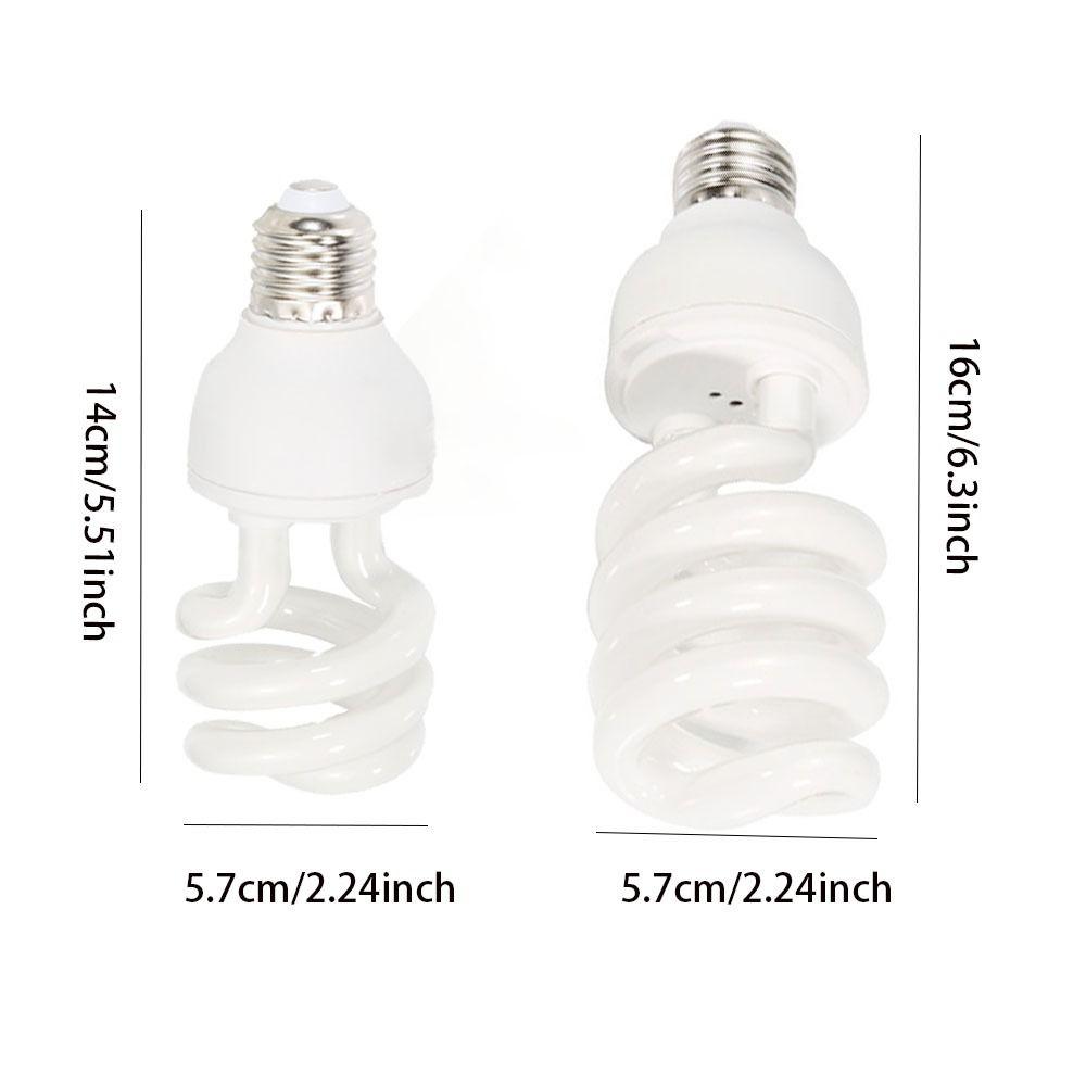 Snake Turtle Energy Saving Heat Calcium Lamp Bulb Reptile Light Succulent UV Light Heating Lamp