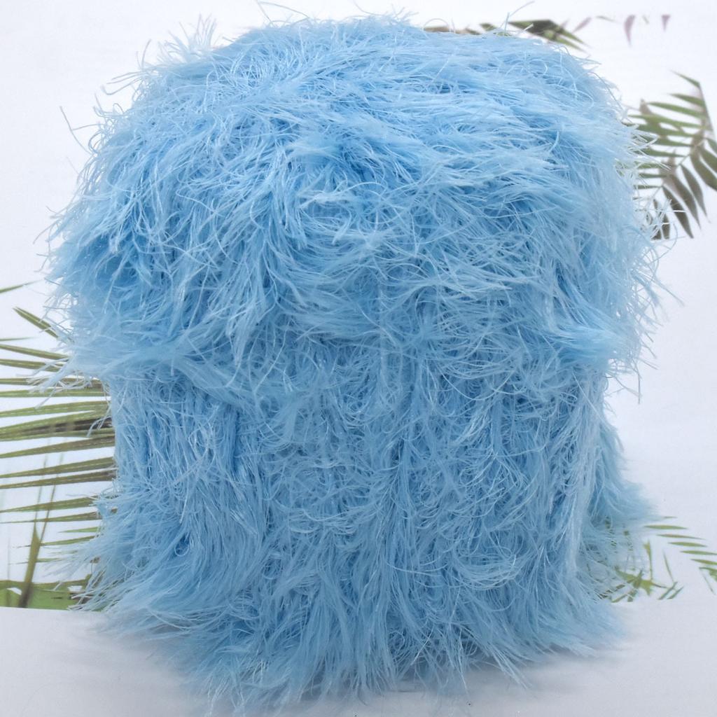 6 шт. 300 г/10,56 унц. Пряжа из норкового велюра Сверхмягкая плюшевая пряжа для вязания спицами и крючком Роскошная пряжа для рукоделия для пледов, шарфов Набор пушистой пряжи для рукоделияcx