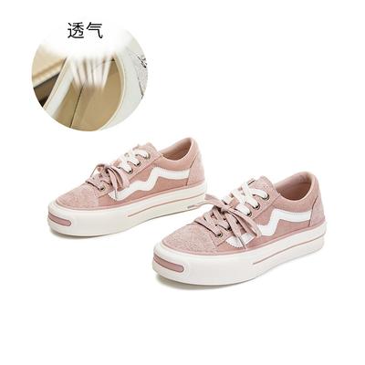 Новые белые туфли на платформе женские 2025 весна женские одинарные туфли повседневные туфли на танкетке женские в студенческом стиле универсальная обувь дети