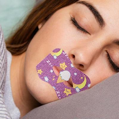 20 шт. Пластыри от храпа для закрытия рта, средство для сна, наклейки для здоровья дыхания, пластырь для сна для облегчения дыхания