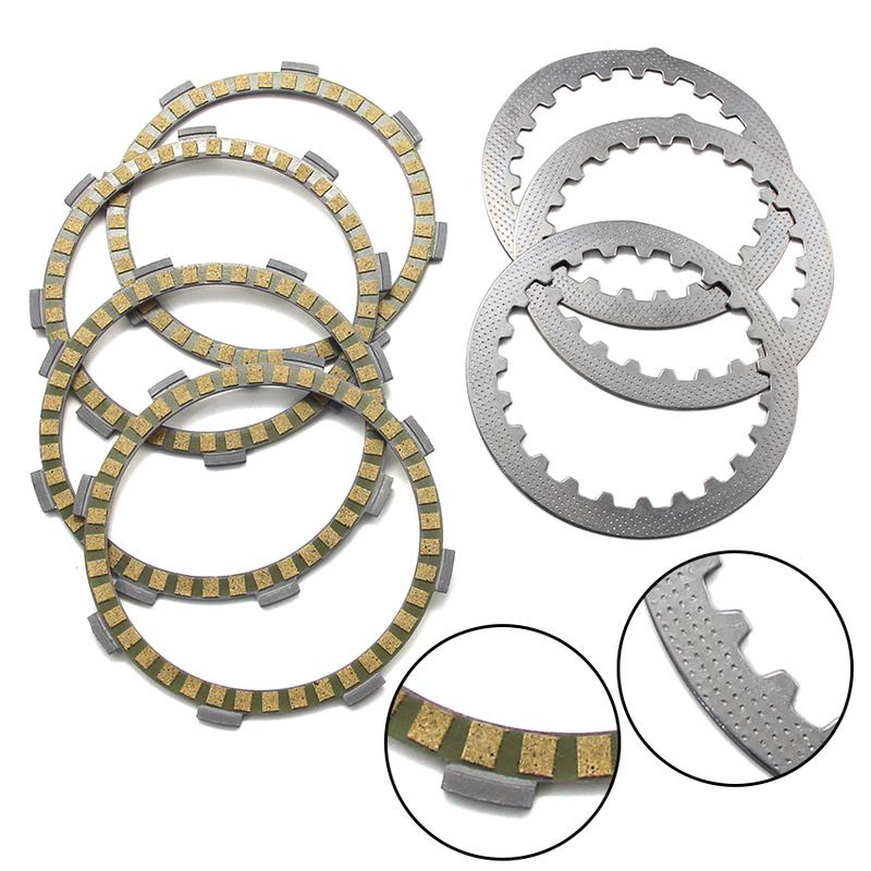 Motorcycle Clutch Friction Disc Plate Kit For Yamaha DT50R DT50 4AD DT50LC RZ50 5FC DT80LC DT80 MXS LC1 TDR80 YZ80C RD80LC
