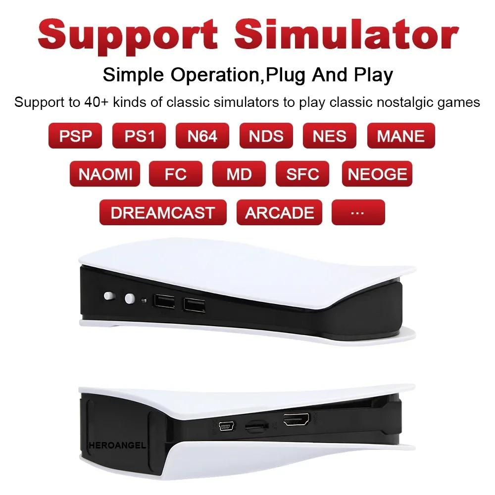 НОВАЯ игровая консоль GB5 64 ГБ/128 ГБ 40000 бесплатных игр HD TV Game Box 5 два геймпада для PS1/PPSPP/MAME Arcade Gaming Stick