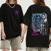 Футболка Arcane Jinx Graffiti Футболки Monkey Game Lovers Мужские и женские футболки Harajuku Casual с коротким рукавом Летние футболки в стиле хип-хоп Streetwea