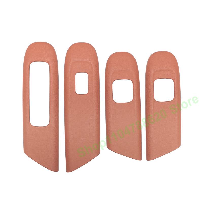 For Mercedes-Benz GLC300L 2022-2024 C-class C260L C200L Car Window Lift Button Panel Frame Interior Film Decoration Accessories