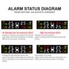 Tire Pressure Monitoring System Solar TPMS Temperature Warning Fuel Save Car Tyre Pressure Monitor Tyre Pressure Alarm With 4 External Sensors