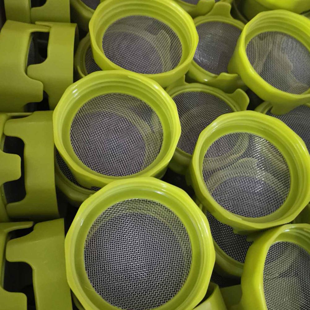 Прорастающая крышка, сетка для прорастания, крышка, ростки фасоли, фильтр для выращивания масона, банка