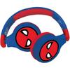SPIDER-MAN - Casque 2 En 1 Bluetooth® - Filaire Confortable Et Pliable Pour Enfants Avec Limitation De Son - LEXIBOOK