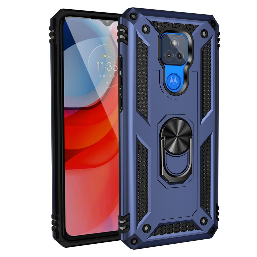 Чехол для Moto G Play для телефона Moto G Play 2021, противоударный бронированный прочный военный защитный автомобильный держатель, магнитный чехол