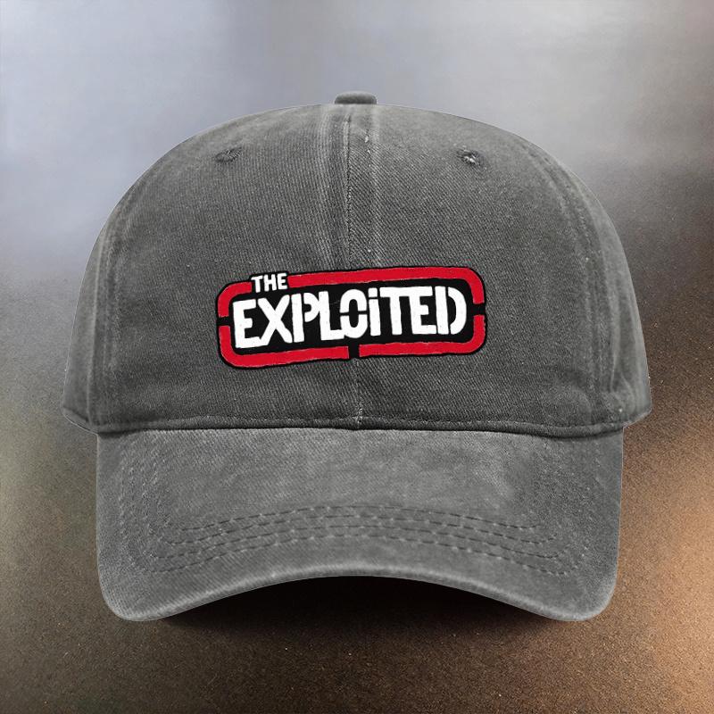 A Washed The Exploited Baseball Cap a Sunshading Hat for Daily Outings a Musthave Fashionable Couples Hat Featuring a St