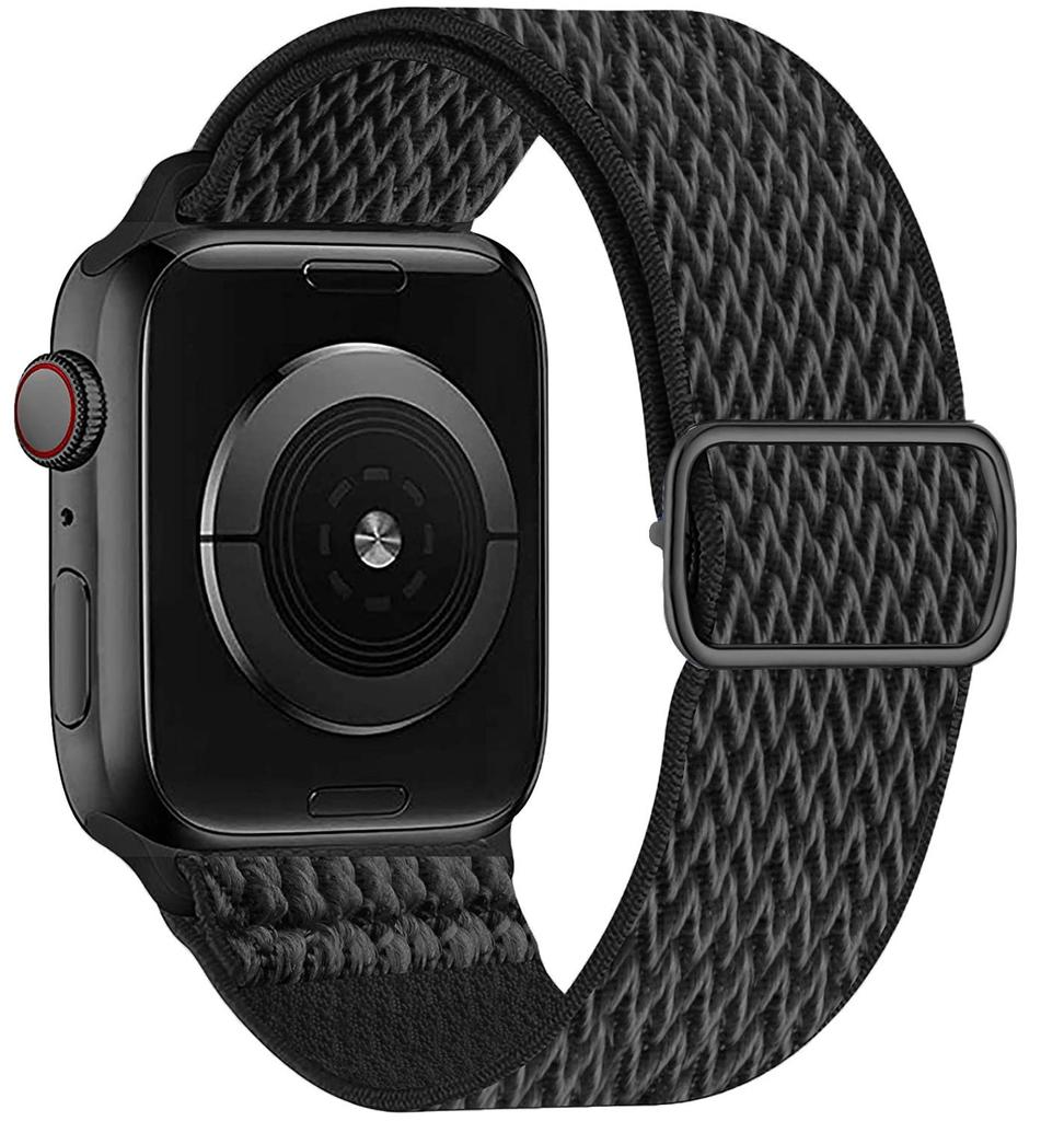 Эластичная петля Solo Loop, совместимая с ремешками Apple Watch 44 мм, 42 мм, 40 мм, 38 мм, регулируемый эластичный спортивный нейлоновый ремешок для серии iWatch