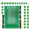 Compatible with MEGA2560 Double-side PCB Prototype Screw Terminal Block Shield Board Kit, for Arduino Mega 2560 R3