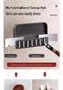 Foldable No-Drill Bathroom & Bedside Phone Holder Tray
