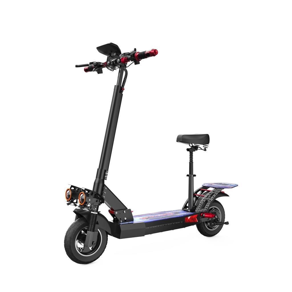 Cheevalry X9 Adult All-Terrain Electric Scooter 48V18.6Ah Battery 10 Inch Tires 45KM/H Top Speed 120KG Road Folding 1000W Motor E-Scooter