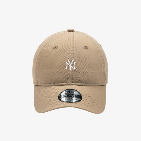 Кепка-бейсболка New Era Mlb Mini Logo без структуры, верблюжья