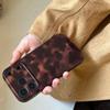 Ins Чехол для телефона для iPhone 17 16e 16 15 14 13 12 11 Air Pro Max XS XR XSMax Plus Ретро Стильный Глянцевая пленка Lamber Жесткий ПК-чехол