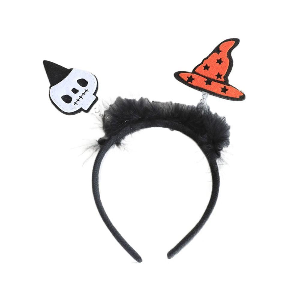 Spider Halloween Hairband Cartoon Ghost Headband Cute Pumkin Hairband  Halloween Party