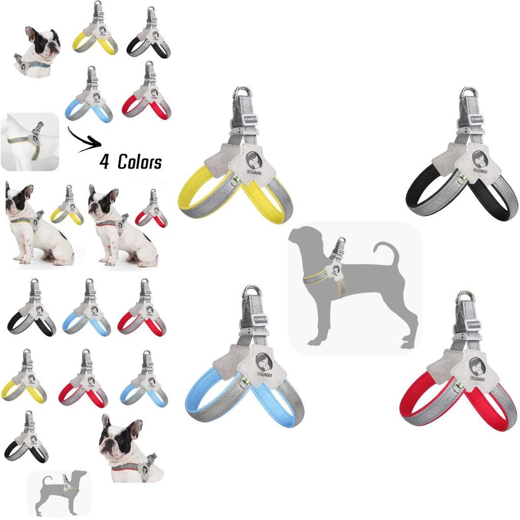 Breathable And Reflective Dog Harness With Saddle Shape