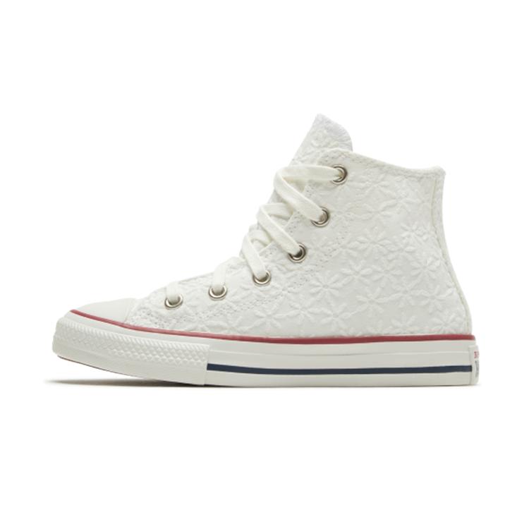 Converse Кеды Chuck Taylor All Star Удобные Высокие Детские Холщовые Белые Для Детей Возрастом 3 7 Лет 668030C