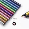 12 цветов, металлические цветные карандаши, профессиональные товары для творчества, живопись, рисунок, эскиз, цветной карандаш XYZ