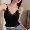 Beautiful Vest Women's Outer Wear Sexy Bra Lace Chiffon Sling Chest Pad Tube Top
