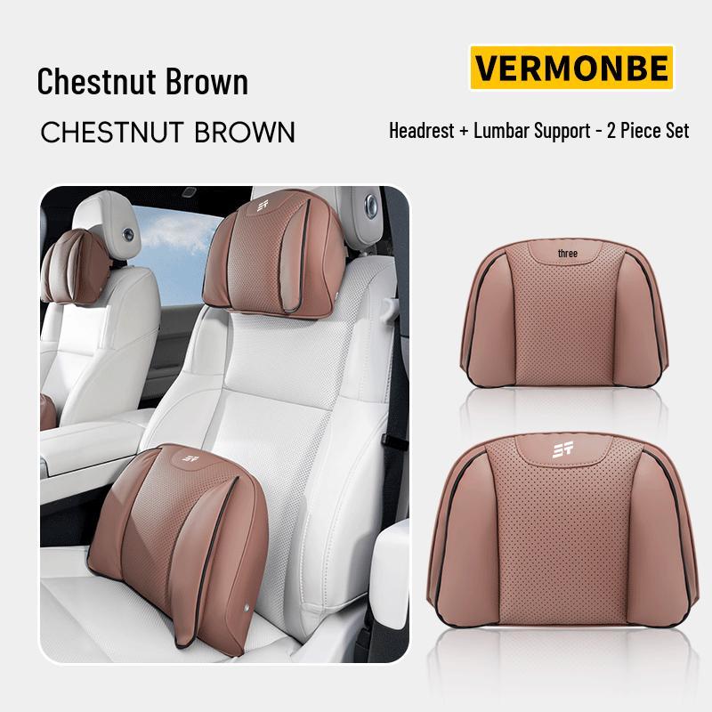 Universal Car Headrest Neck Pillow & Lumbar Support for Kaiyi Shiyue Kunlun Xuan Du Xuanjie Pro X3 V7 iEA