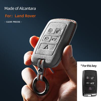 Чехол-оболочка для брелока автомобиля Land Rover Range Rover Sport Evoque Freelander 2 Защитный из замши Алькантары Аксессуары